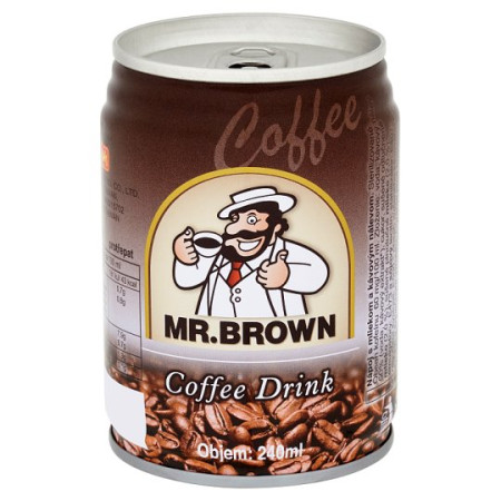 detail Mr. Brown ledová káva 240ml coffee drink (Classic) (24)