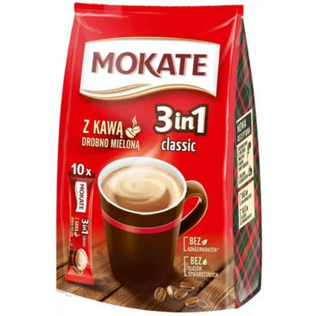 detail Mokate 3in1 10 x 17g Classic (červený) (10)