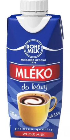 detail Bohemilk 330ml mléko do kávy (12)