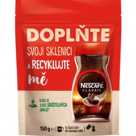 detail Nescafe 150g sáček Classic (10)