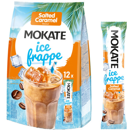 detail Mokate Ice Frappe 150g Salted Caramel (10)