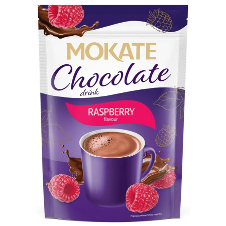 detail Mokate Chocolate drink 120g Raspberry (10)