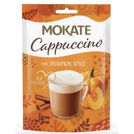 chi tiết Mokate Cappuccino 110g Dýňové (10)