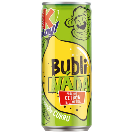 detail KUBÍK Play Bublináda plech 0,25l Citron (zelená) (12)