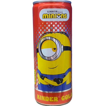 chi tiết Dětský nápoj 250ml plech Minions Kinder Cola (24)