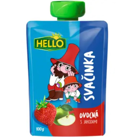 detail Hello Ovocná svačinka 100g Jahoda (12)
