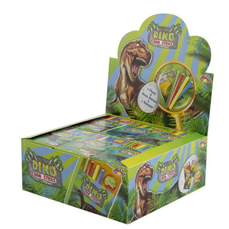 chi tiết ESHOP- Sweet'n Fun Dino bubble gum sticks 28g žvýkačky (keo cao su thuoc la) (18
