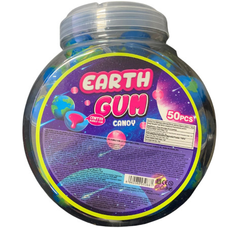 detail Globe earth gum 15g žvýkacka s náplní (50)