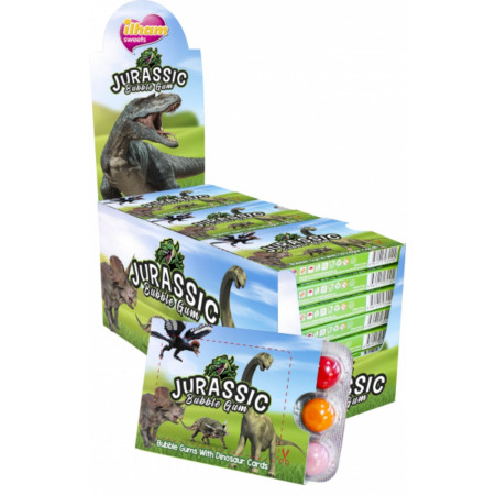 chi tiết Jurassic žvýkačky v blistru 2g x 10ks (24)