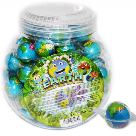 detail Bubble gum with Jam 13g žvýkačky Earth (50)