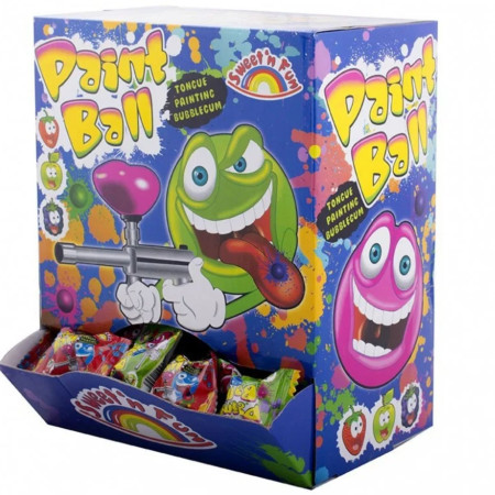 chi tiết Sweeťn Fun 200ks žvýkačky 5g Paint Ball