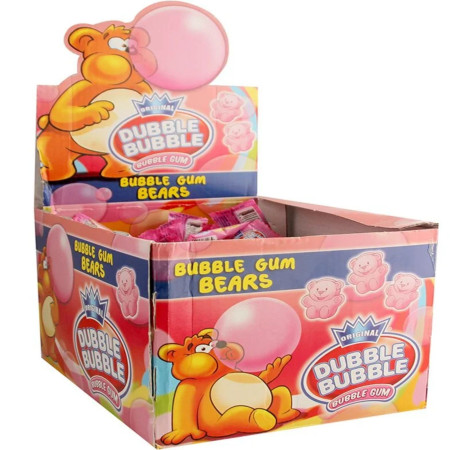 detail Dubble bubble gum bears 4,5g žvýkačky (150)