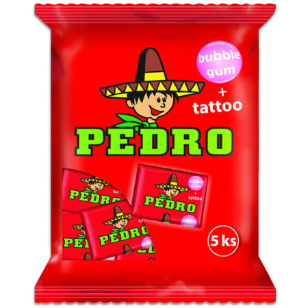 detail PEDRO 25g Žvýkačky s tetováním (40)