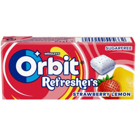detail Orbit Refreshers 17,9g Strawberry Lemon (12) Trvan. 09/11/2025