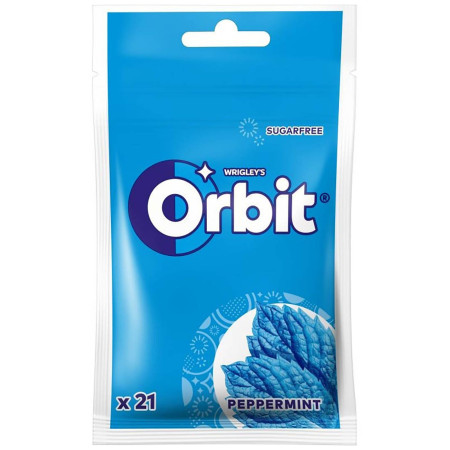detail Orbit 29g žvýkačky sáček Peppermint (22)