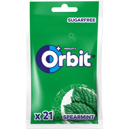 chi tiết Orbit 29g žvýkačky sáček Spearmint (22)