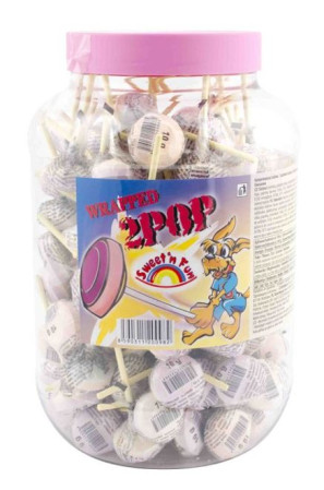 chi tiết Sweet´n Fun Lízátko 2pop wrapped 10g (125)