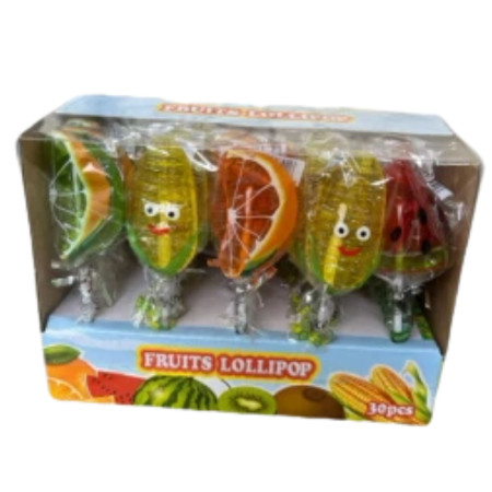 detail Lízátko Lollipop Fruit New 15g (30)