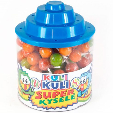 chi tiết HORS lízátko KULI-KULI 8g dóza Super kyselé (150)