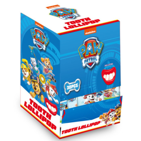 detail Paw Patrol lízátko zuby 7g (30) Trvan. 10/09/2026