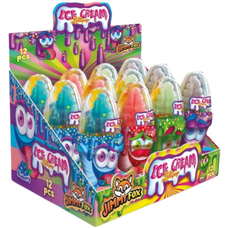 detail Jimmy Fox Ice Cream lollipop lízátko 23g (12)