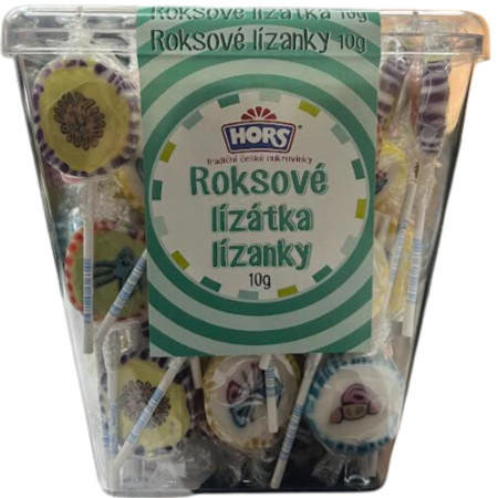 detail HORS roksové lízátko 10g v dóze (100)
