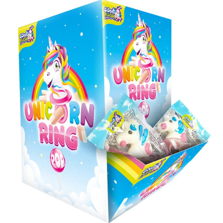 chi tiết Sweet Flash lízátko Unicorn Ring 12g (60)