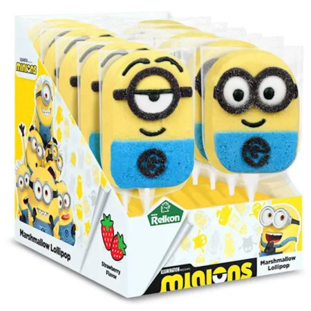 chi tiết Relkon Marshmallow Lollipop 45g lízátko Minions (12)