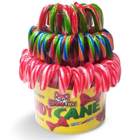 detail Jimmy Fox Candy Cane 14g lízátko Multicolor (100)