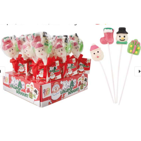 detail Sweet'n Fun Xmas Mallow Pop 35g lízátko (24) H