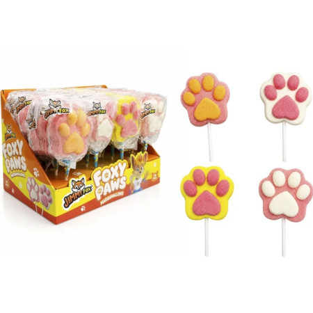 detail Jimmy Fox Foxy Paws Marshmallows 35g (24)