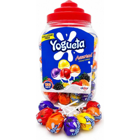 chi tiết Yogueta lízátka Assorted Mix 18g 100ks