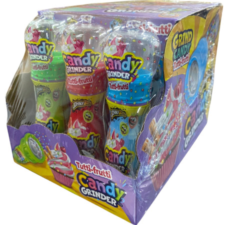 chi tiết JohnyBee candy grinder 29g hračky s bonbony (12)