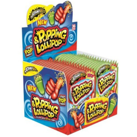 chi tiết JohnyBee popping lollipop 13g lízatko (ruce, nohy) (36)