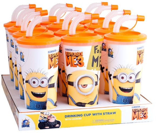 chi tiết IML Cup with cookies 10g Minion (kelímek s bonbony) (12)