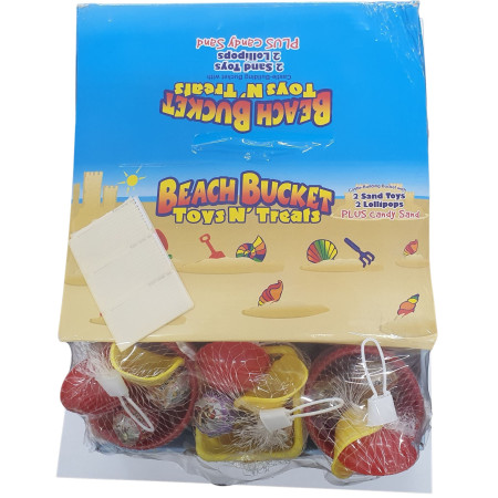 detail P-Beach Bucket 20g dětské lízátko s hračkou (12)