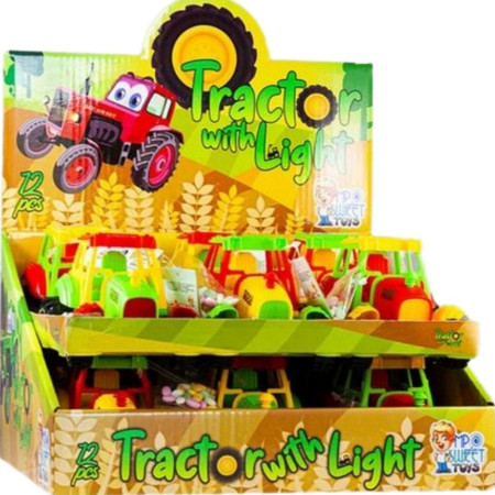 chi tiết Tractor with light svítící traktor (Xe cau do choi) (12)