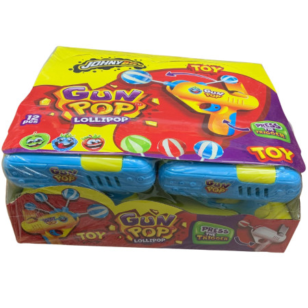 detail JohnyBee Gun Pop 10g lízátko s pistolí (12)