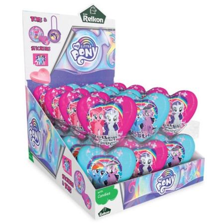 detail My Little Pony surprise hearts with candies 10g (srdce) hračka se cukrovinky (24
