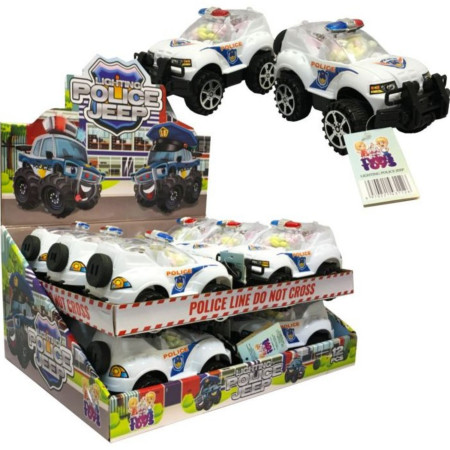 chi tiết Twins Toys Lighting Police Jeep autohračka s cukrovinky (12)