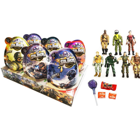 chi tiết Vajíčko plastové XL 20g Soldiers (6)
