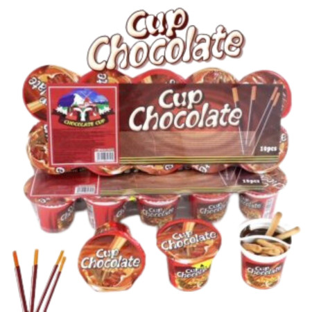 detail Cup Chocolate 12g tyčinky s čokoládou (10)