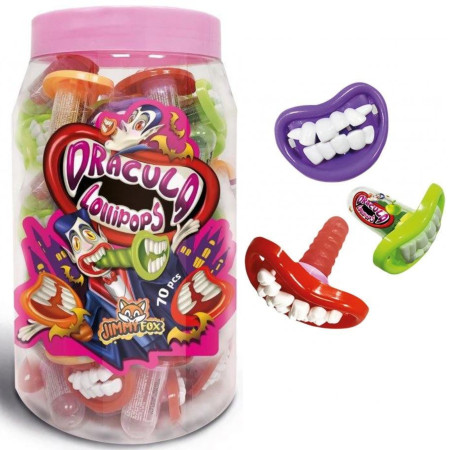 detail Jimmy Fox Draculla lollipop 4,5g zuby (70)