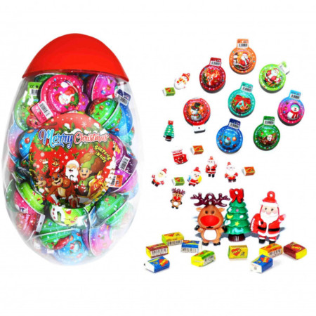 chi tiết Merry Christmas vajíčko with small balls 4,2g dóza (75)