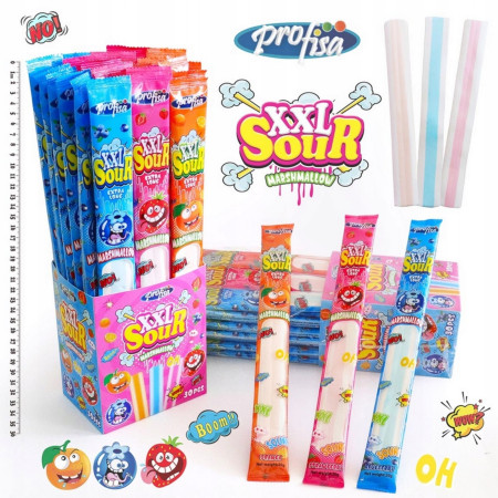 detail Profisa XXL Sour Marshmallow 20g (30)