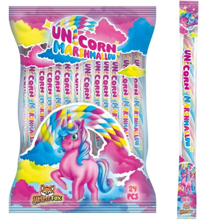 detail Jimmy Fox Unicorn Marshmallow 20g v sáčku (24)