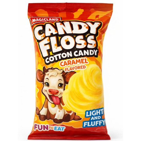 chi tiết Magicland cukrová vata 30g sáček CARAMEL (20)