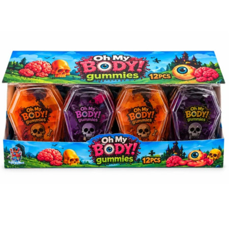 chi tiết Oh My Body Gummies 25g želé s ovocnou příchutí (12)