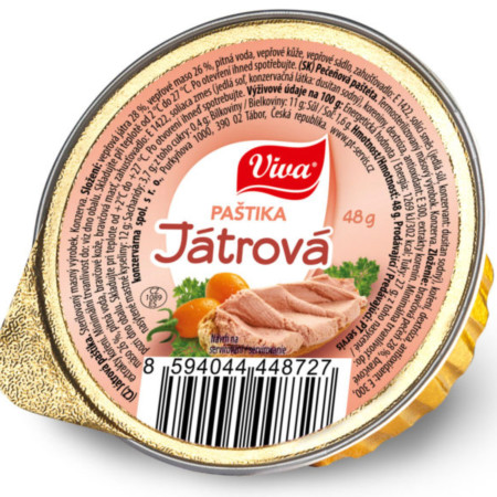 detail VIVA 48g Játrová paštika (30)