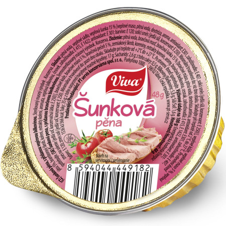 detail VIVA 48g Šunková pěna (30)